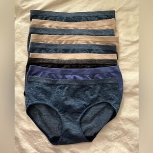 Jockey Smooth and Shine Hipster Size 6